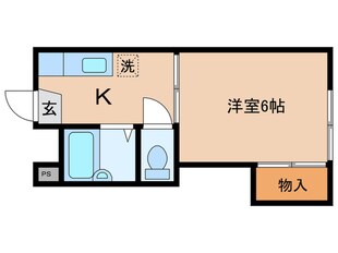 ハイツ　桜通りの物件間取画像